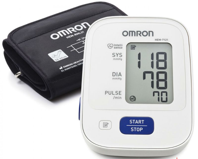 Апарат за измерване на кръвно налягане M2 Omron - WebMagazin